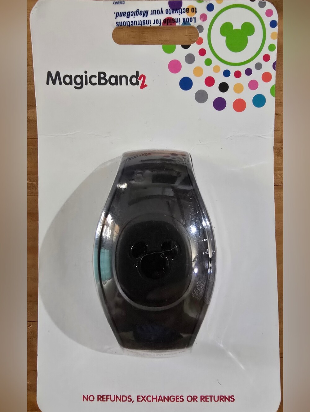 Sealed - Disney Parks Magic Band - Black